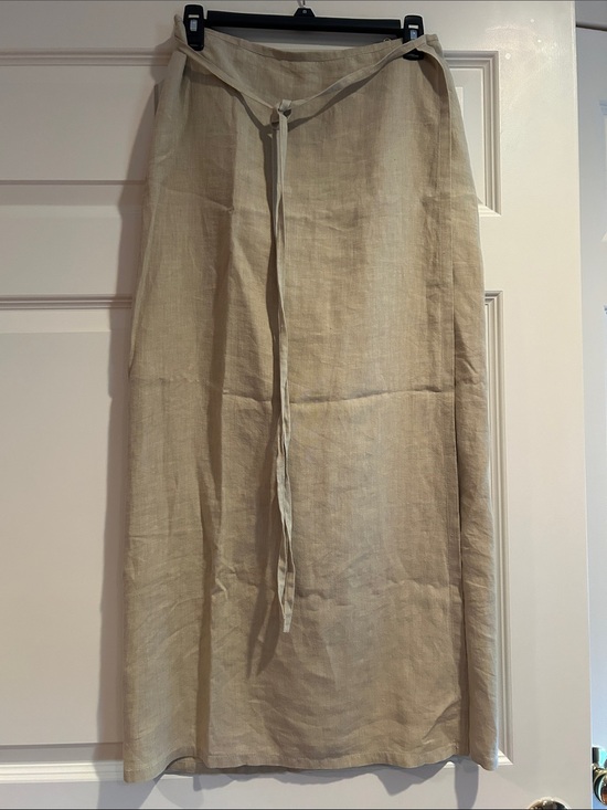 Ralph Lauren Dresses & Skirts - Vintage Ralph Lauren (no tag) Tie-Waist Linen Maxi Skirt